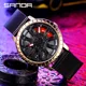 Fashion Men Rim Hub Watch Custom Design Car WristWatch Stainless not Printing Racing Wheel Rim Hub Watch Man Relogio Masculino Other Image