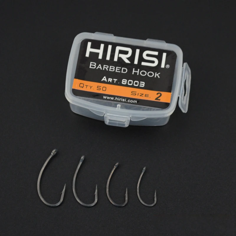 Рыболовный крючок с одним колючим крючком 50 шт./лот/набор 2 #4 #6 #8 # стальная