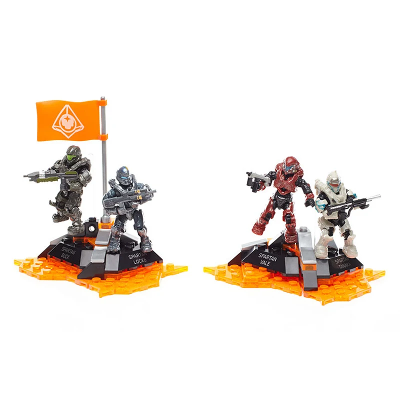 Конструктор Mega Bloks 220 x Halo DYH88 Fireteam Osiris строительные блоки игрушки|Игрушечные