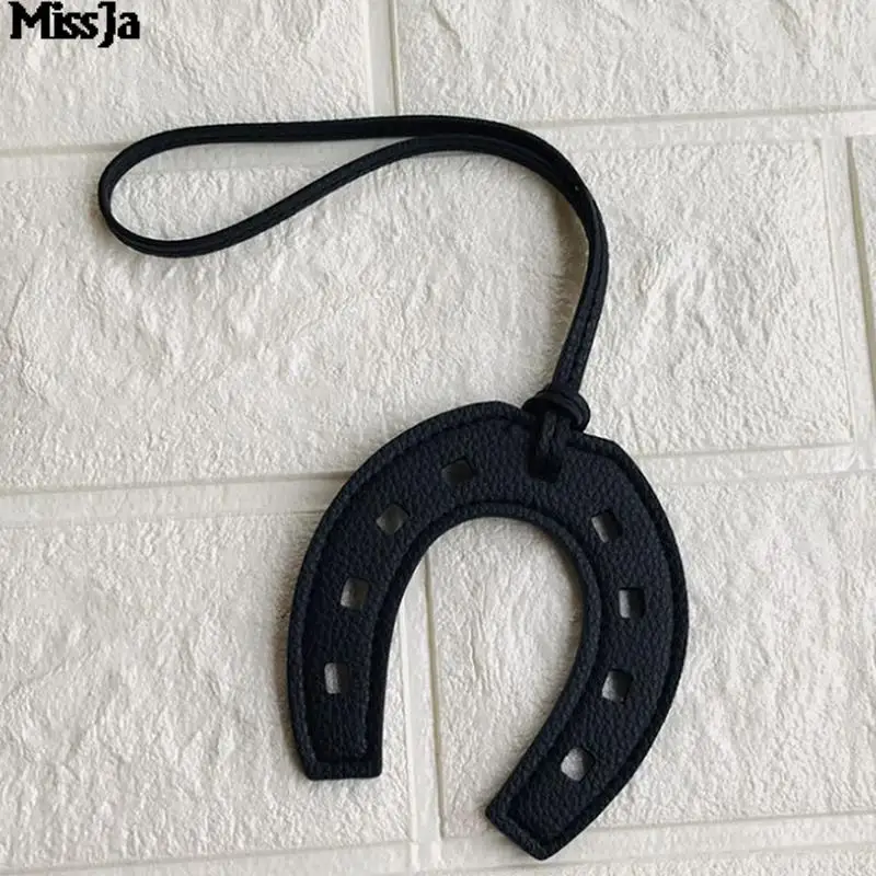 10 цветов Женский и женский брелок из искусственной кожи подковообразный Сумочка