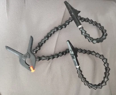 Аксессуары для фотосъемки двойной волшебный зажим макросъемки насекомых цветов