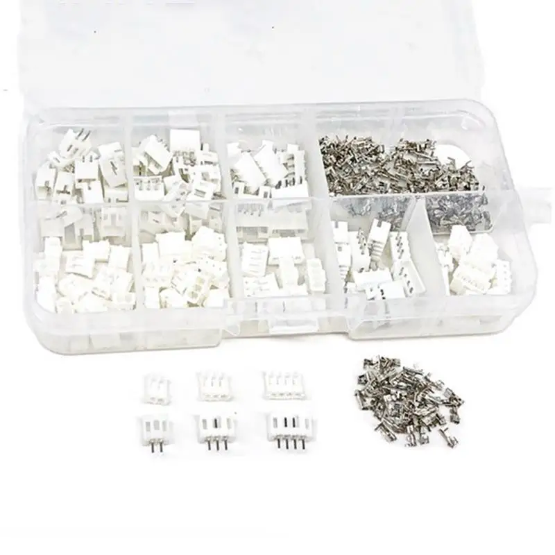 

450pcs PH2.0 2p 3p 4 pin 2.0mm Pitch Terminal Kit / Housing / Pin Header JST Connector Wire Connectors Adaptor PH Kits