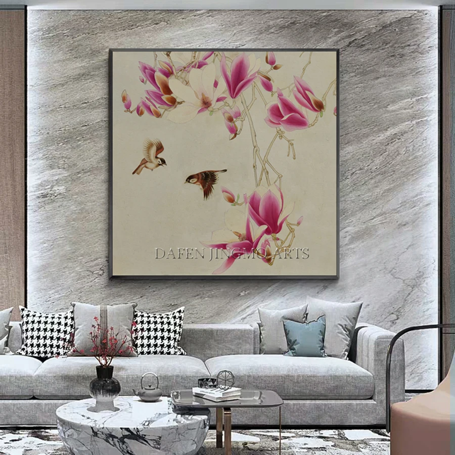 Картина на холсте в китайском стиле без рамки|framed painting|painting for living roomart print |