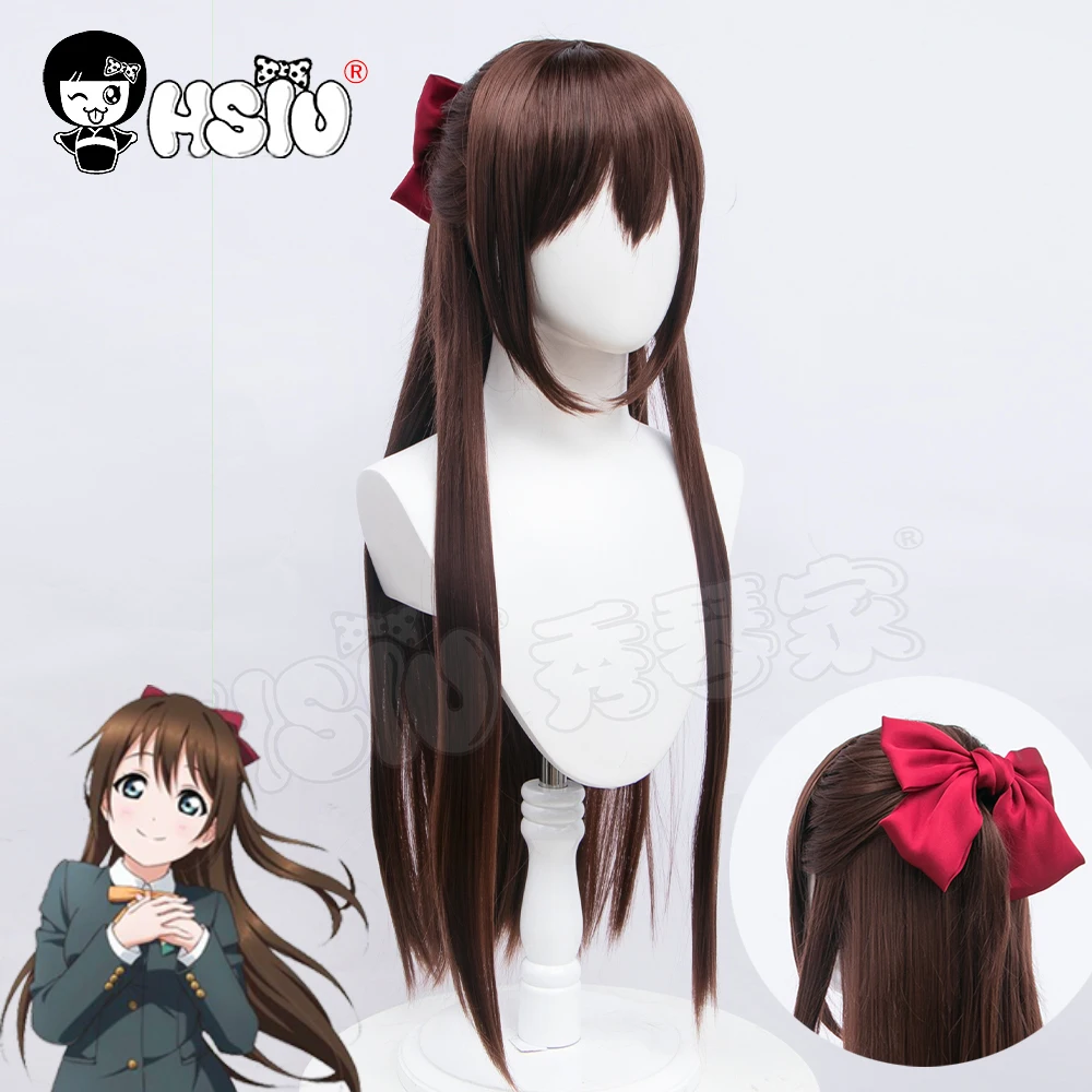 

Осака Shizuku парик LoveLive PDP идеальный проект мечты Косплей hhsiu synthetic волоконный синтетический парик + Бесплатные аксессуары для волос + Бесплатн...