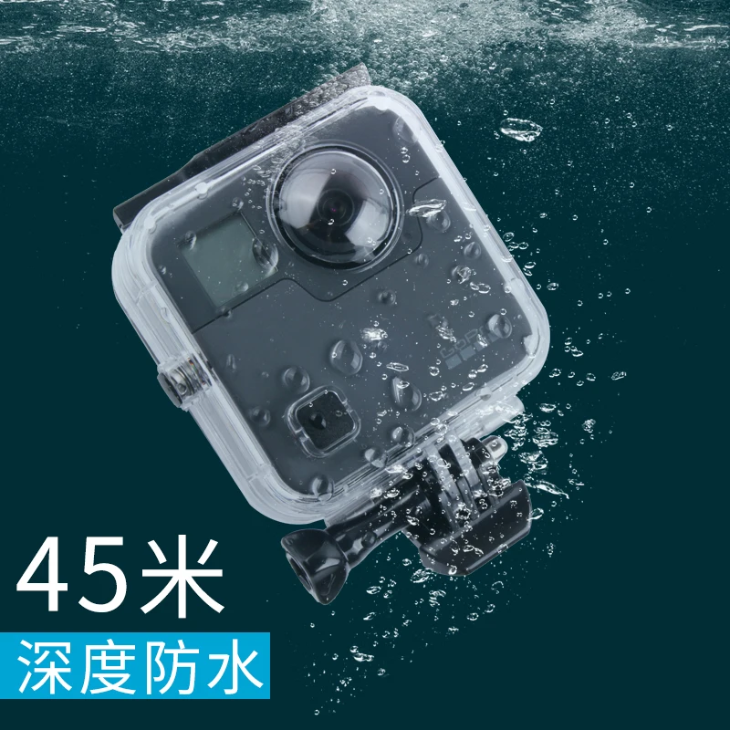 Водонепроницаемый чехол для камеры Gopro Fusion 360 45 м|Чехлы экшн-камер| |