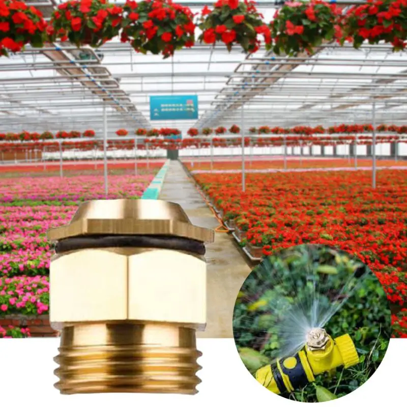 180 Degree Rotary 1/2&quot External Thread Garden Lawn Sprinkler Head Irrigation Sprayer Nozzle Atomization | Дом и сад