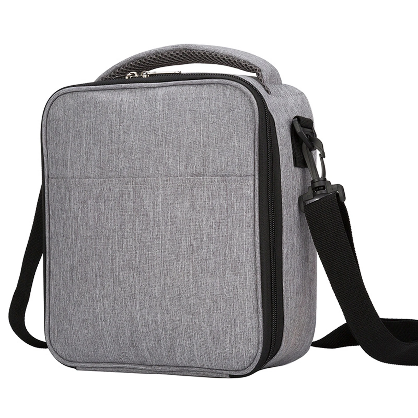 

Crossbody Oxford Cloth Square Lunch Bag Portable Lunch Bag Cold Storage Bag Insulated Lunch Box Tote Bag Lunch Bag