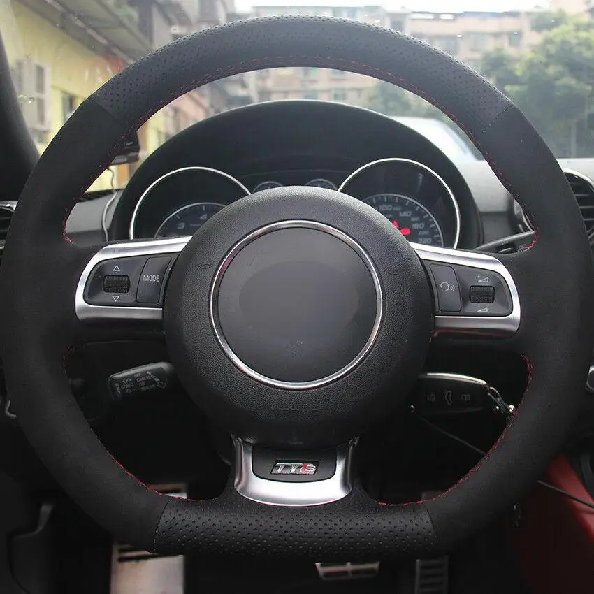 

Чехол на руль для Audi TT 08-2013, кожаный