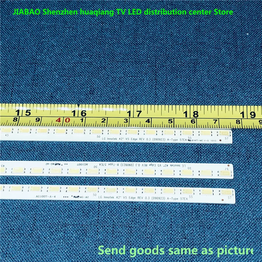 (Новый комплект) 4 шт./компл. 57 светодиодный s 470 мм фонарь для LG 42LE5300 3660L 0353A 0352A innotek 42