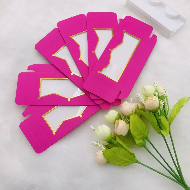 Пустая упаковка для ресниц мягкая бумага коробка индивидуальная фирменная