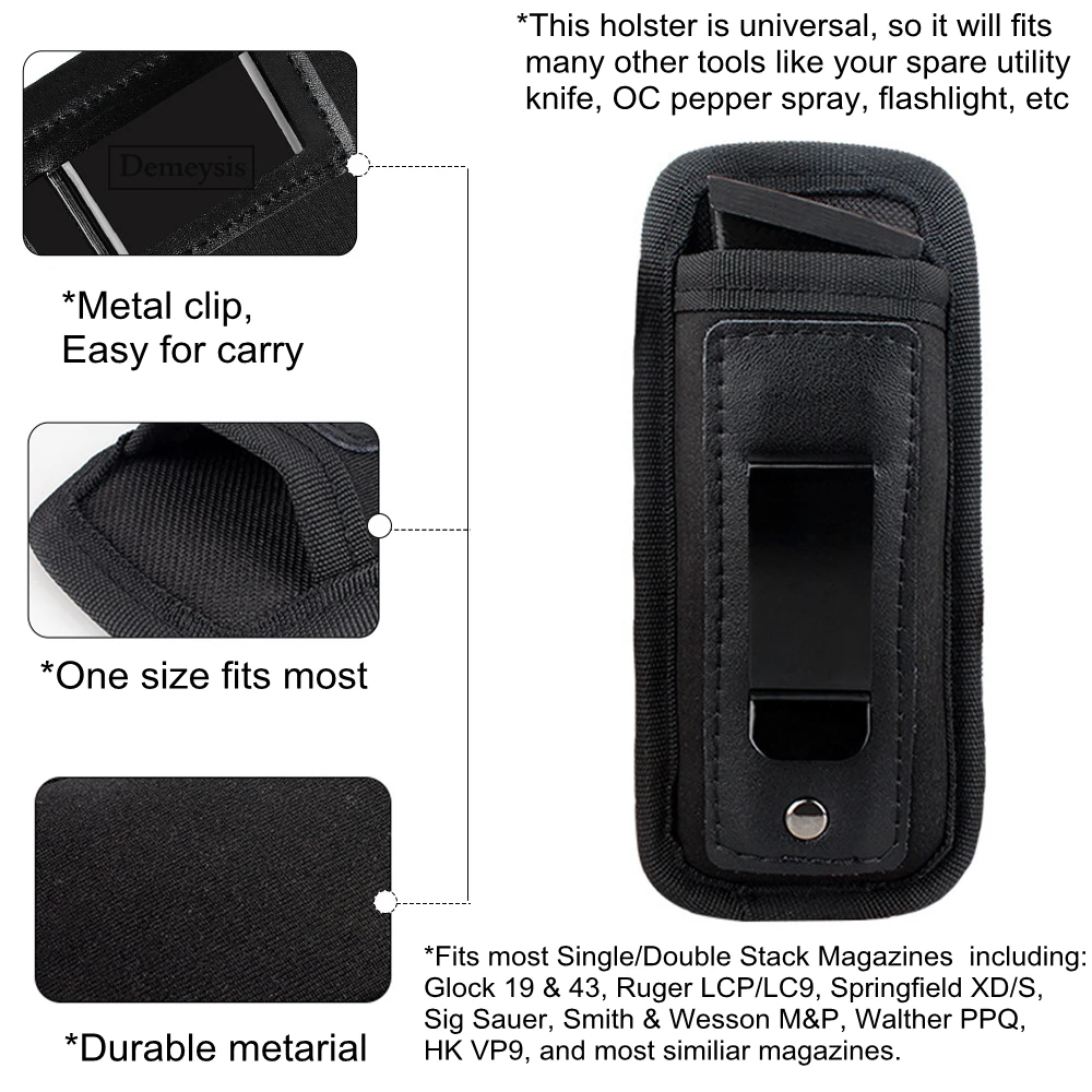 Универсальная Скрытая кобура для пистолета с футляром журналов неопреновый