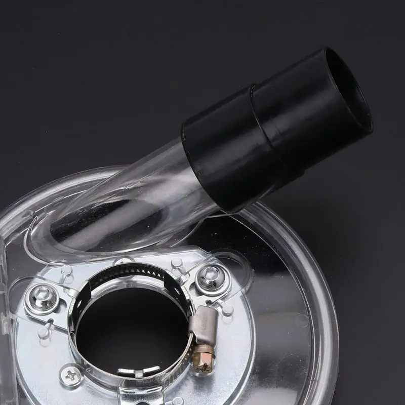 

Dust Shroud Kit Dry Grinding Cover Tool For Angle Hand Grinder Clear 80-125mm