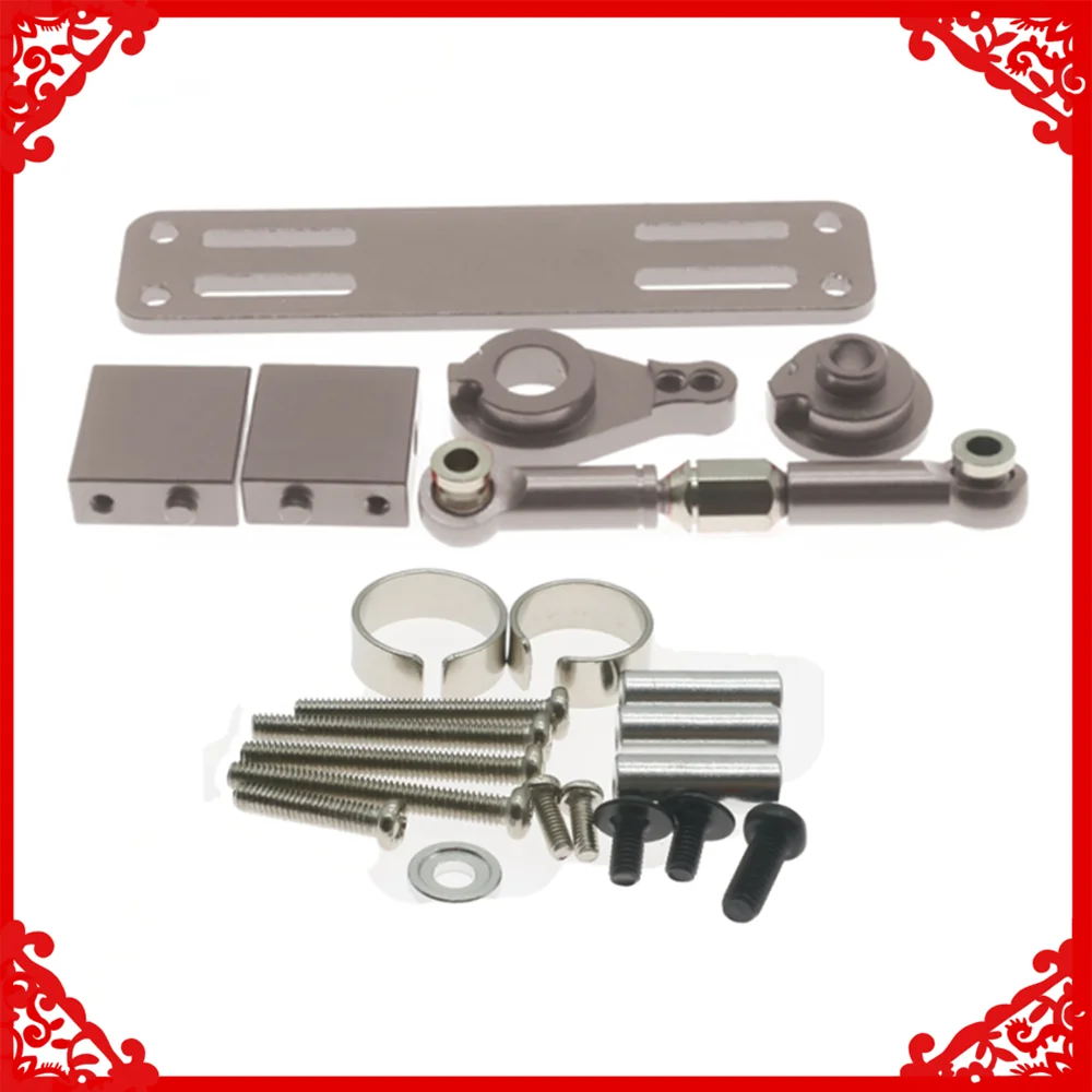 Обновление до сервопривода рулевого управления Набор для WPL Henglong C14 C24 B14 B16 B24 B36