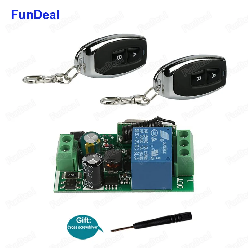 Универсальный беспроводной Радиочастотный пульт дистанционного управления 433