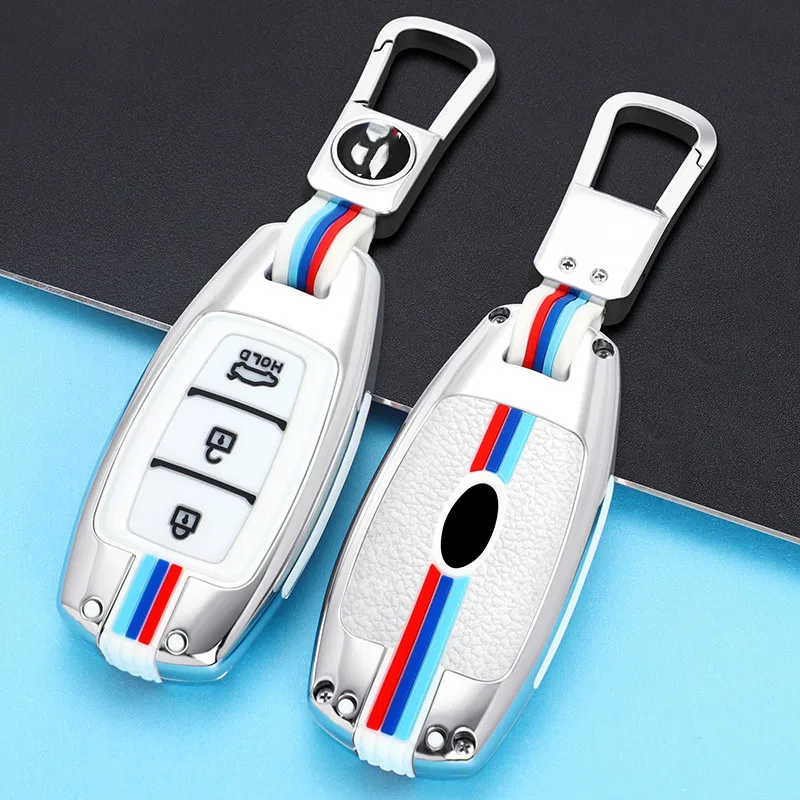 

Car key case for hyundai solaris i10 i40 i20 i30 creta tucson santa fe ix35 ix25 elantra sonata kona 2008 verna accent matrix