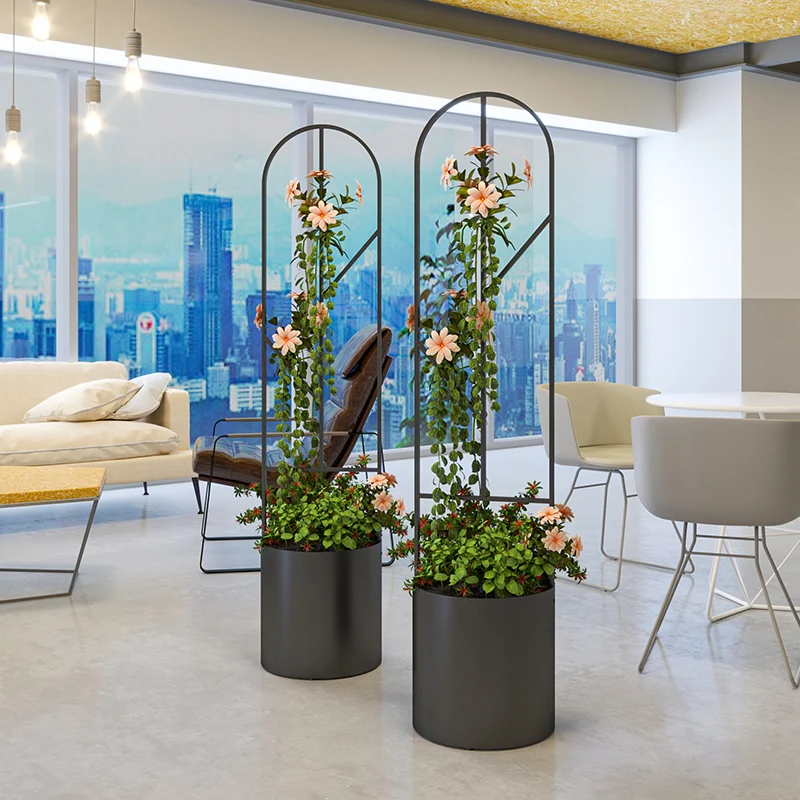 

GY Flower Rack Living Room Floor Simple Modern Balcony Indoor Jardiniere Green Radish Iron Flower Rack Storage Rack Decoration