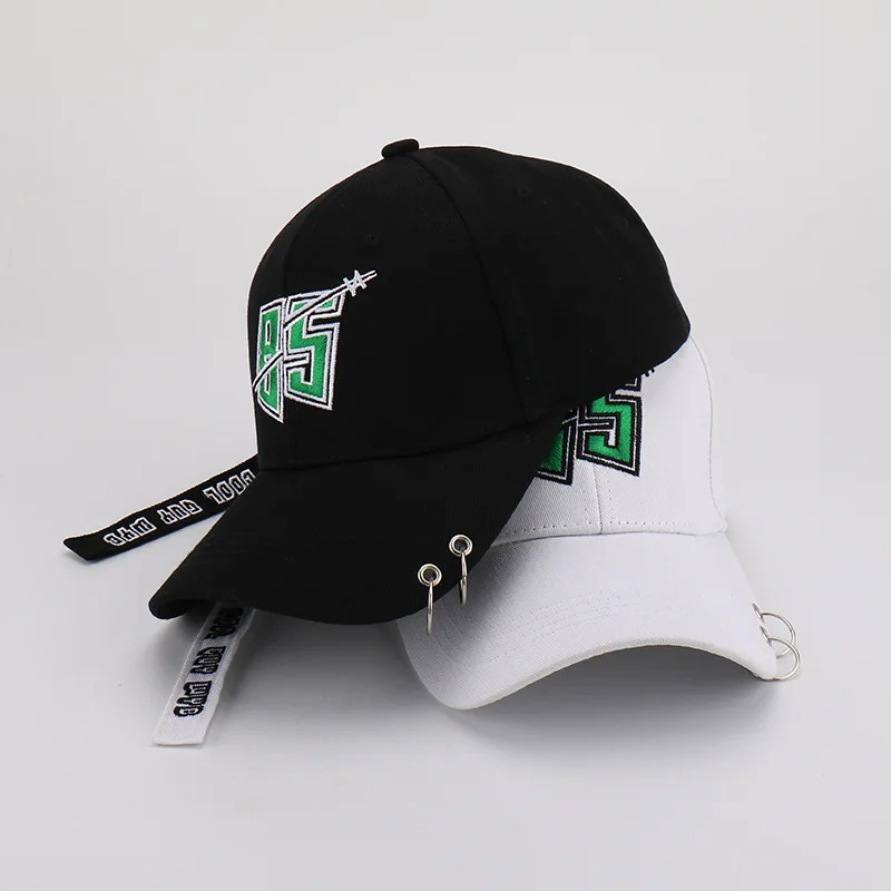 

2022 New Hip Hop Women Baseball Cap With Ring Circle Snapback Hats For Men Women Unisex Dad Hat Adjustable Embroidery 85 Sunhat