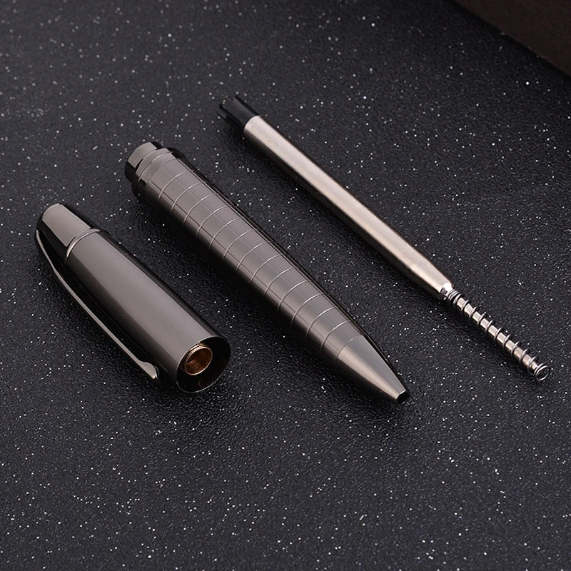 

Feel Metal Ballpoint Pens School Business Office Signature Roller Pen Writing Ballpen Student Stationery Supplies