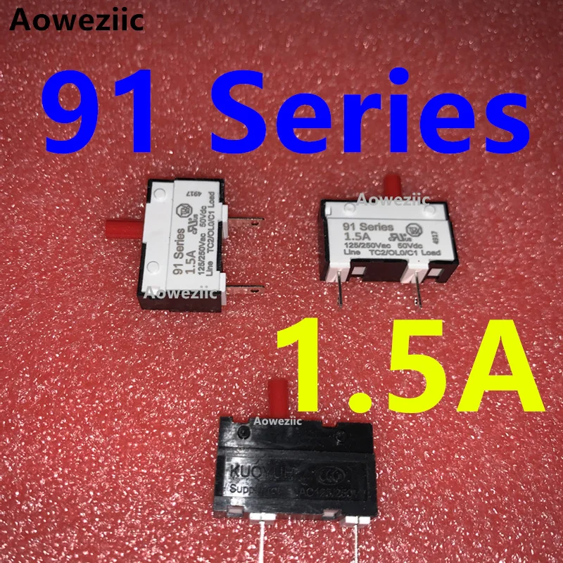 2 шт. 91 серия 1.5A 125V/250VAC 50VDC KUOYUH защита от перегрузки по току короткого