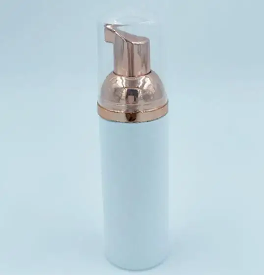 rose gold white 30/50 мл пустые пенясь бутылка с помпой для мыла DIY жидкость с пузырьками гель мыло контейнер для путешествий с эффектом мини муссов бутылок 20 шт./лот - Цвет: rose gold white