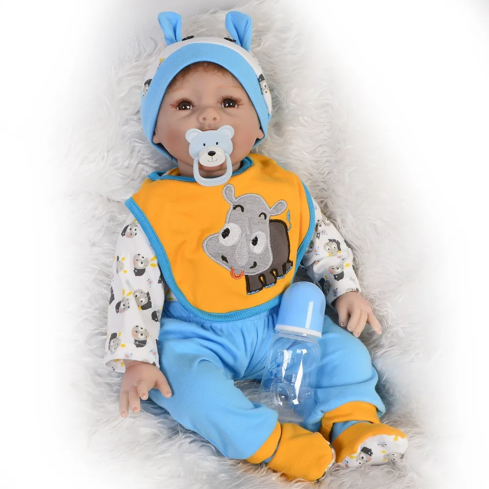 Кукла реборн NPK мягкая силиконовая кукла младенец для мальчиков и девочек