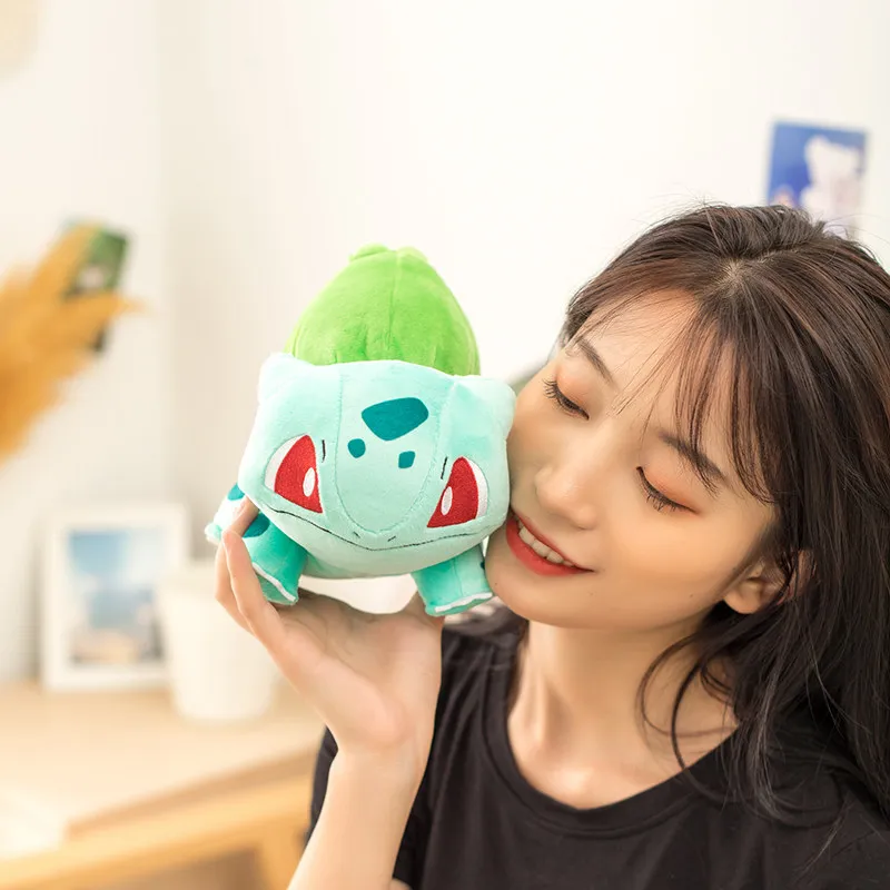 Большой размер Kawaii Balbasaur Пикачу лягушка плюшевая игрушка очень большая