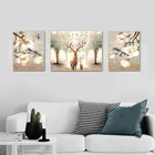 3 шт., набор для рисования по номерам на холсте