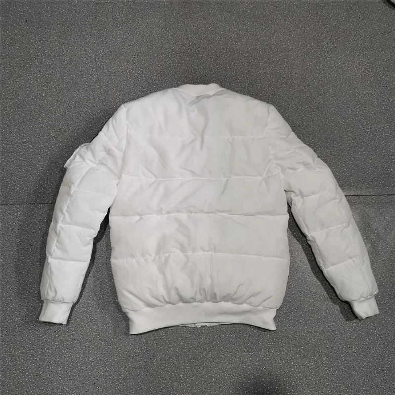 

2019 New Autumn WinterMen Jacket Warm Cotton Jacket Coats Stand Collars Zippers Fitness Jacket Men Down Coat Mens Winter Jacket