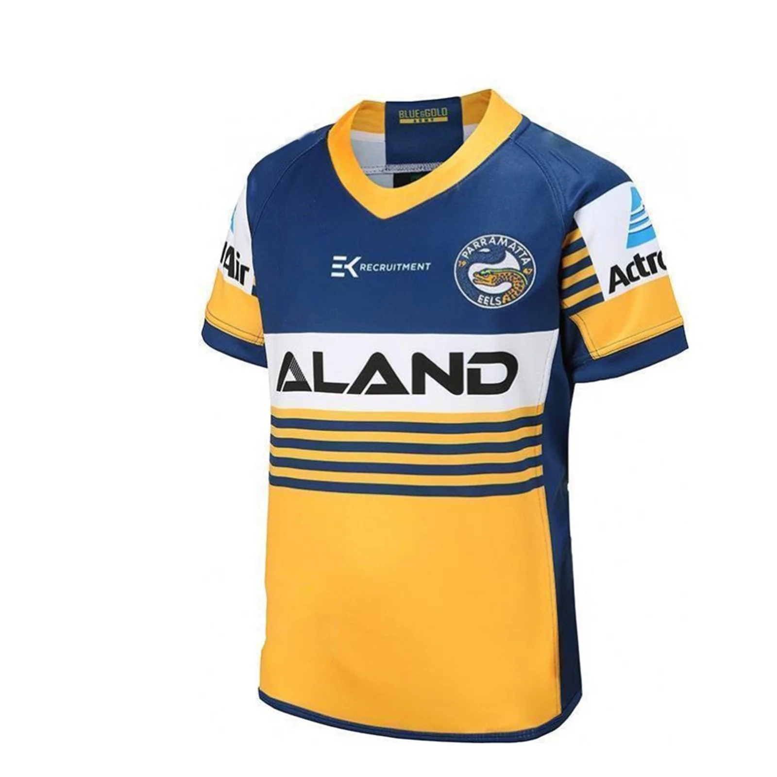 

RESYO для 2020 Parramatta Eels 2020 мужская Реплика домашнего Регби Джерси Спортивная рубашка S-3XL