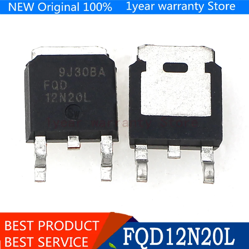 

{ New original } 10pcs FQD12N20L FQD12N20LTM TO-252 200V