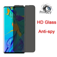 tempered glass for huawei p20 lite protective glass for huawei p30 pro privacy anti spy screen protector for huawei p10 plus
