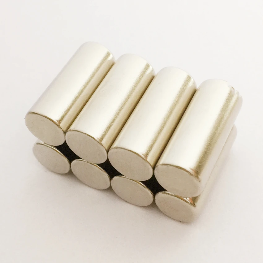 8 шт. неодимовые магнитные материалы дисковый стержень Dia8x20mm редкоземельный