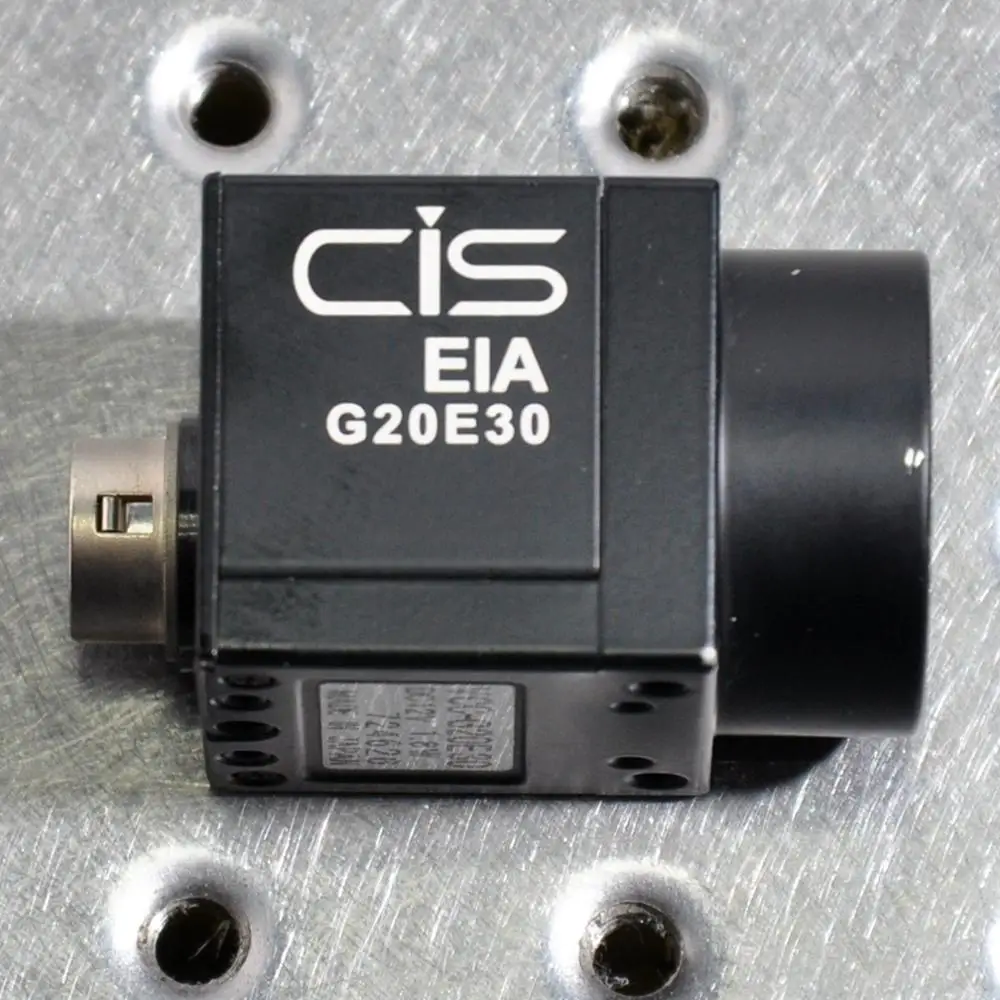 

CIS EIA G20E30 industrial camera CCD 12VDC 1.8W vision system