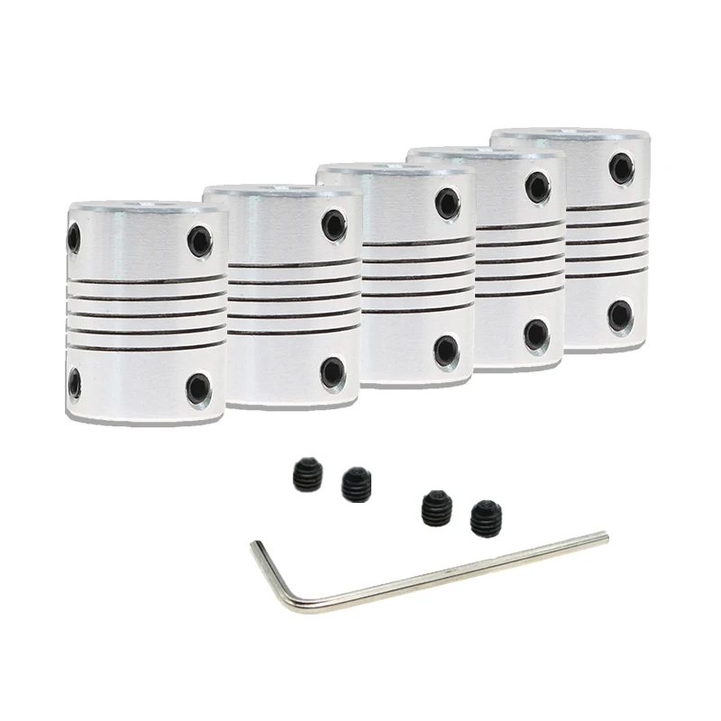 Гибкая соединительная муфта для двигателя 3 мм/4 мм/5 мм/6 35 мм/7 мм/8 мм/10 мм из