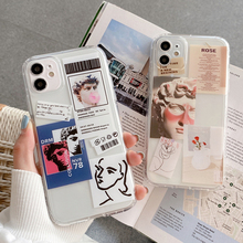 Funda de teléfono transparente para iphone...