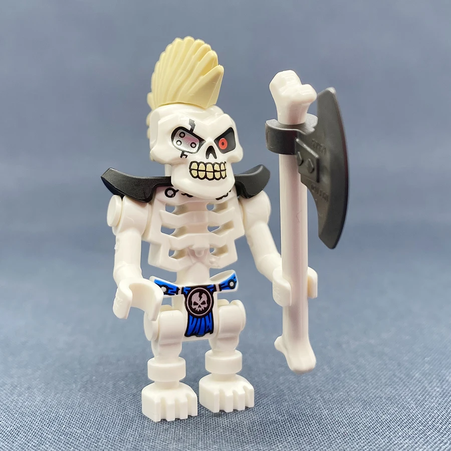 Compatible 70665 71730 Ninja Movie LEGACY Nuckal Kruncha Skull Building Small Blocks Mini Action Figure | Игрушки и хобби