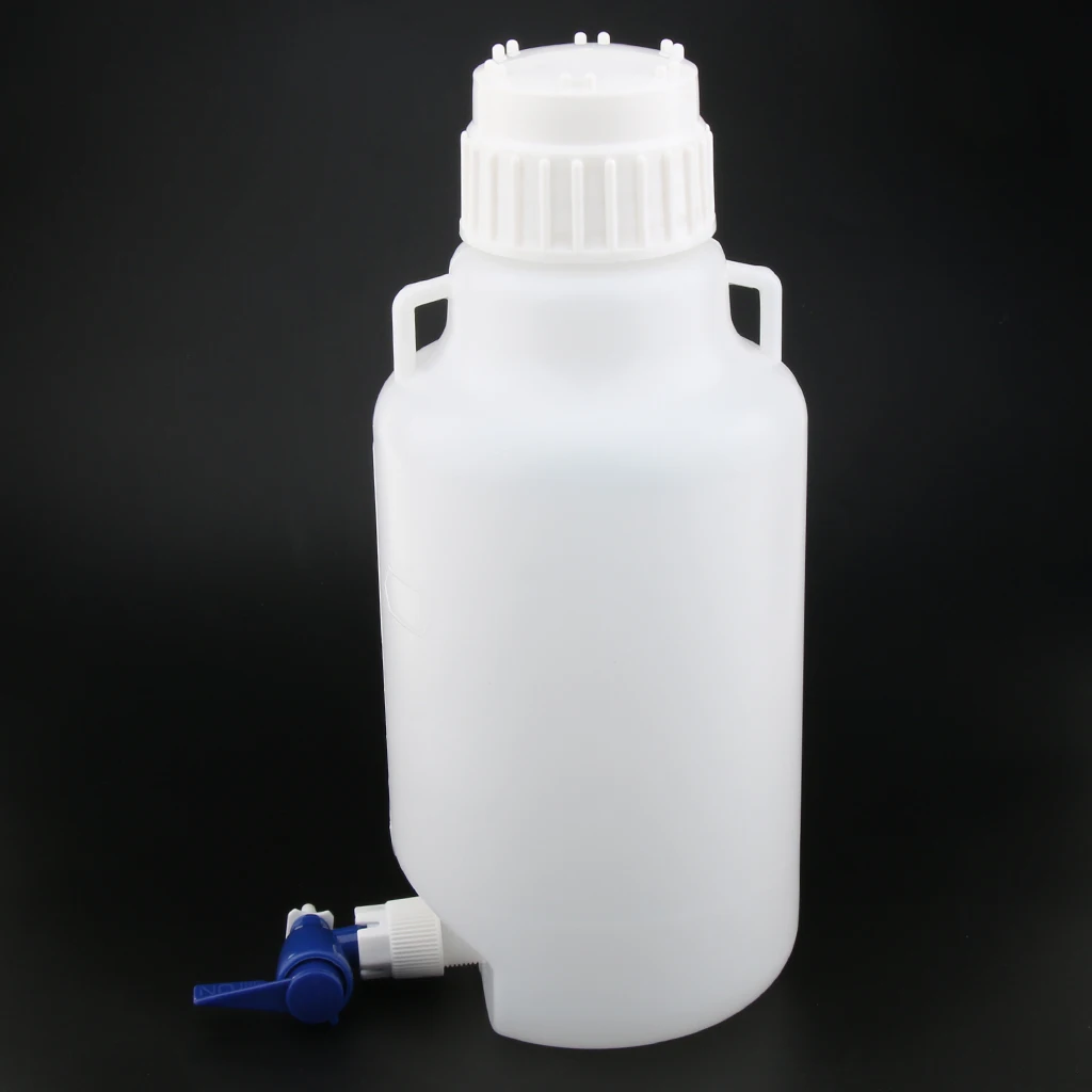 

Lab Round Seal Liner Reagent Bottle With Faucet For Chemistry Laboratory 5L