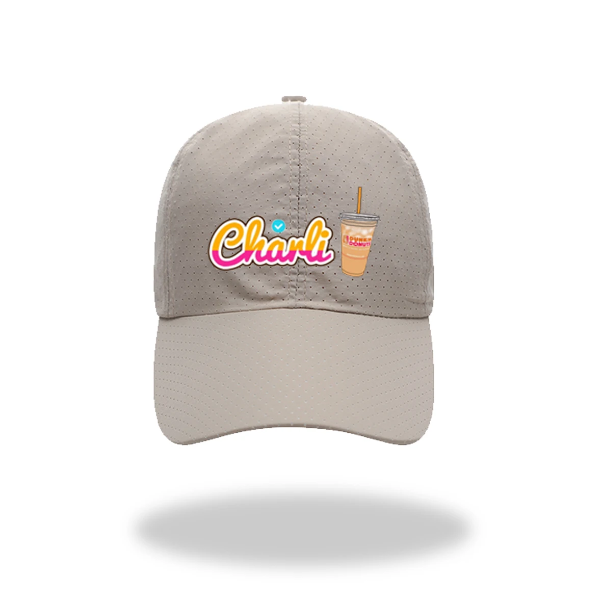 Charli Damelio Funny Baseball Cap Adjustable Anti-UV Women's Hat Baseball Cap for Men Outdoor Anti-UV Breathable Mesh Sun Cap