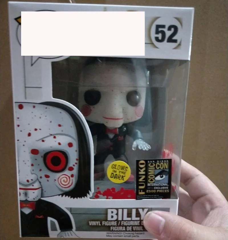 1 поп триллер для бензопилы пила Билли ручная офисная модель поза SDCC ограниченная