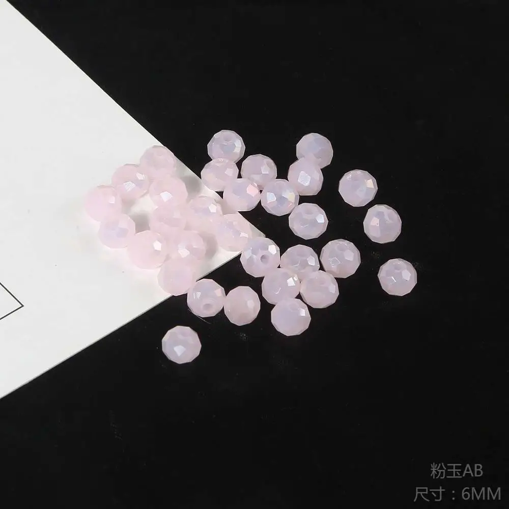 Австрийские Разноцветные Хрустальные Бусы Rondelle 10 шт. 6 мм разноцветные