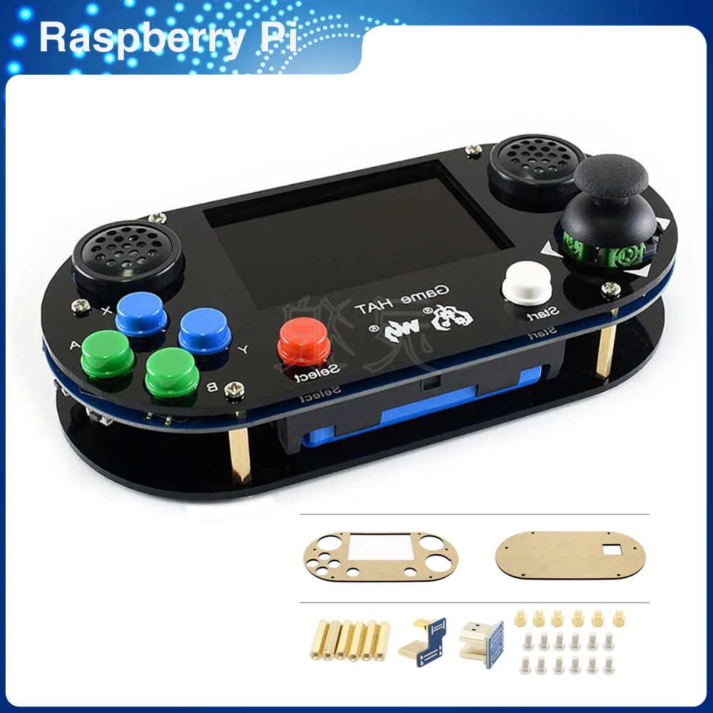 

ITINIT R79 Raspberry Pi 4 / 3 B+Plus / 3B / Zero W RetroPie Game HAT Console Gamepad with 480 x 320 3.5 inch IPS Screen