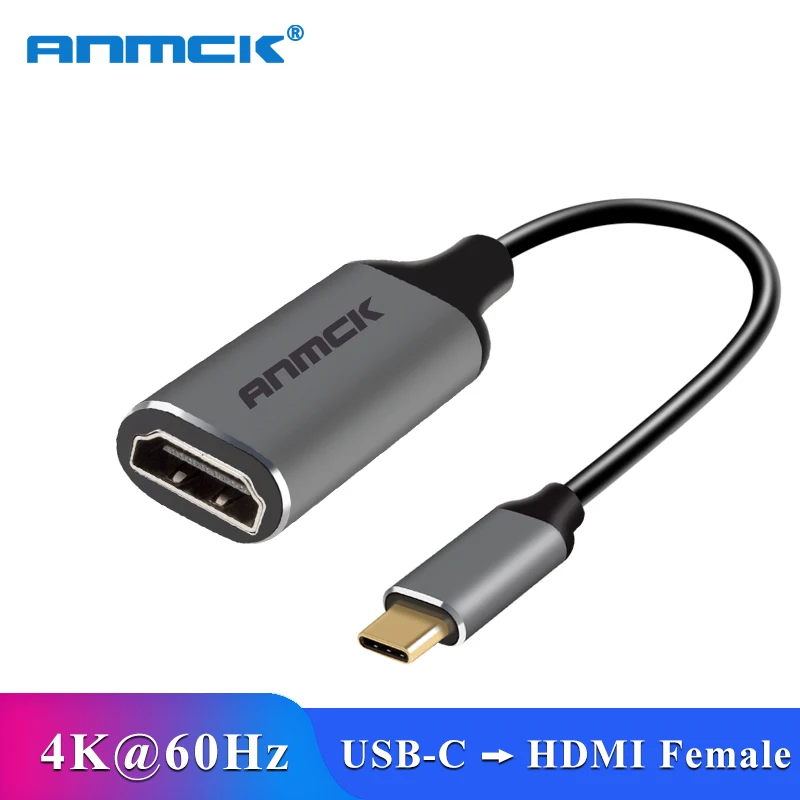 USB C к HDMI Кабель адаптер 4K 60Hz Type c конвертер для Macbook Pro HuaWei Mate 20 P20 Samsung Galaxy S8/S9|Кабели