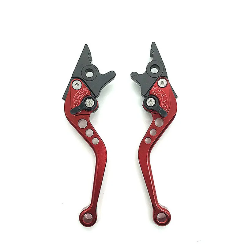 

New 2pcs Alloy Motorcycle Brake Handle CNC Motorcycle Clutch Brake Lever Handle High Quality For Motorbike Modification