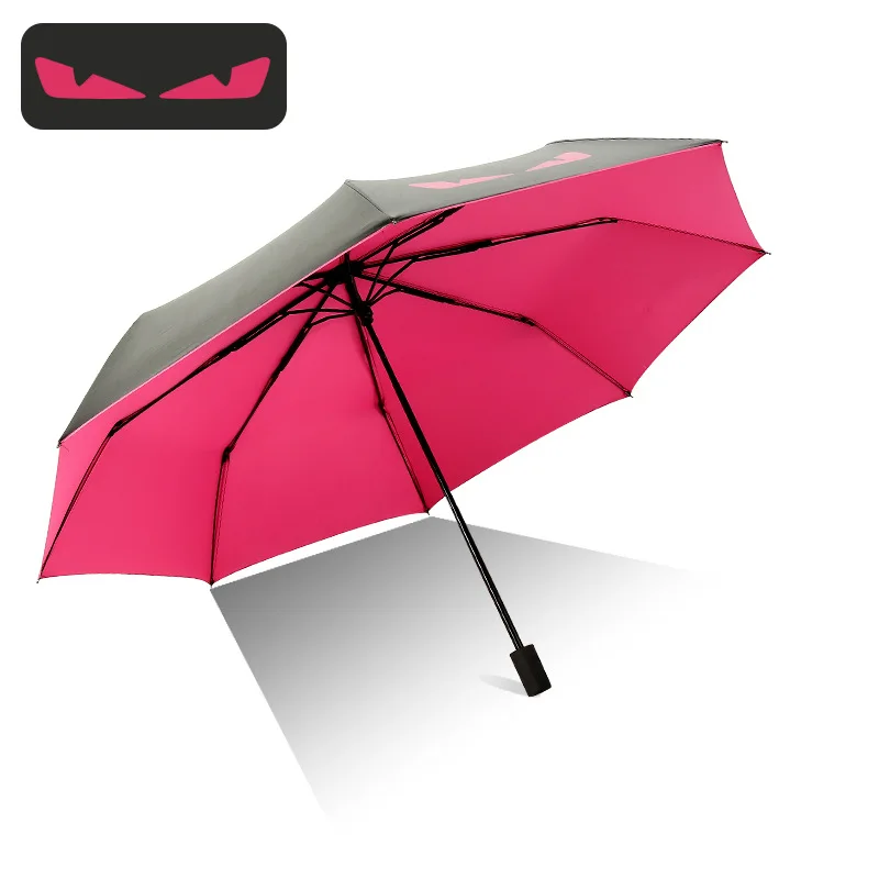 Складной зонт с атмосферостойкий зонтик дьявольского глаза для девочек и