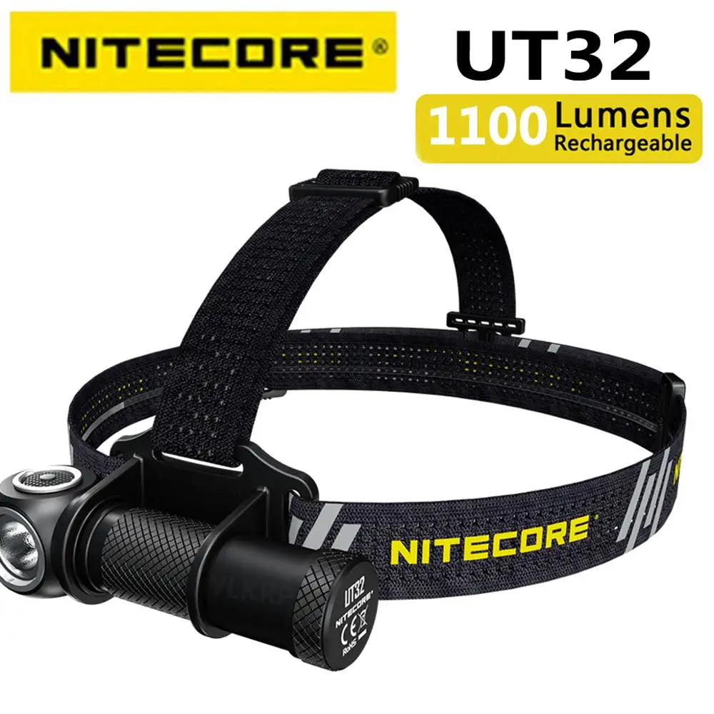 100% Оригинальный NITECORE UT32 CREE XP L2 V6 LED 1100 люмен uitra компактный коаксиальный двойной