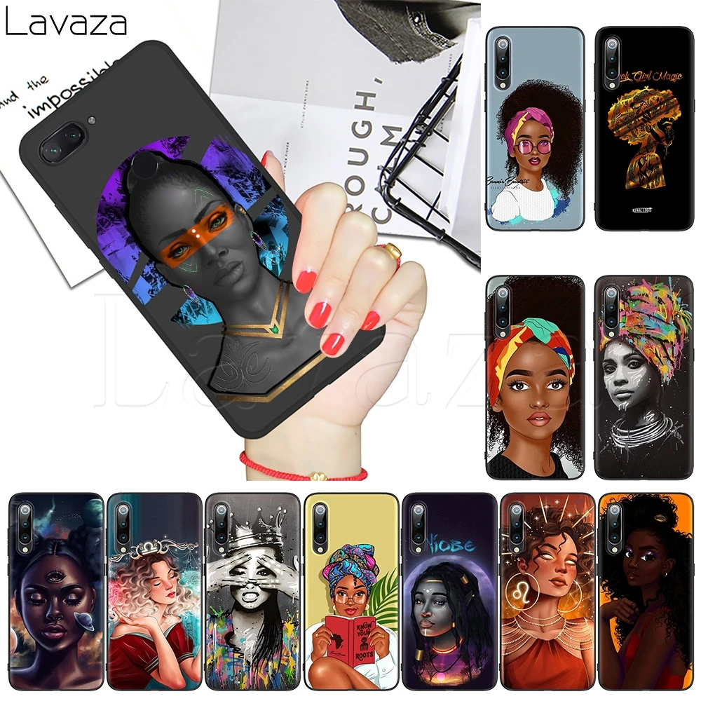 Lavaza art african girl Soft Case for Xiaomi MI MAX 2S 3 6 8 9T CC9E SE A1 A2 A3 F1 Note 10 Pro Lite | Мобильные телефоны и