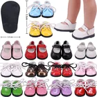 Кукольная обувь на липучке, кожаный глянцевый стиль для кукол Wellie Wisher  Paola Reina 14,5 дюйма, аксессуары для кукол и 14 дюймов, Кукла Нэнси, детская игрушка