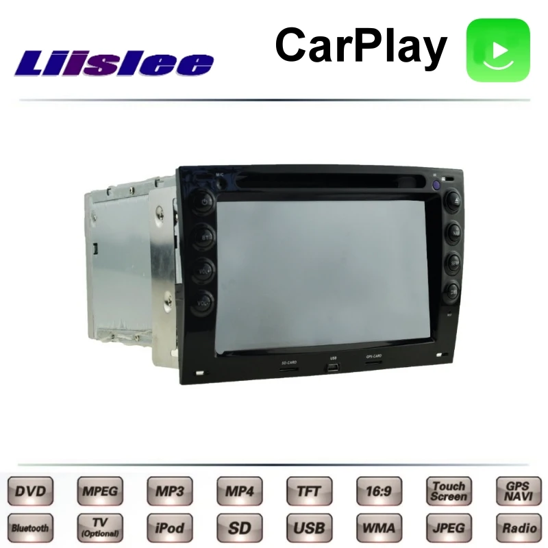 Для Renault Megane II 2 2002 ~ 2009 LiisLee Автомобильный мультимедийный ТВ DVD GPS Радио Carplay