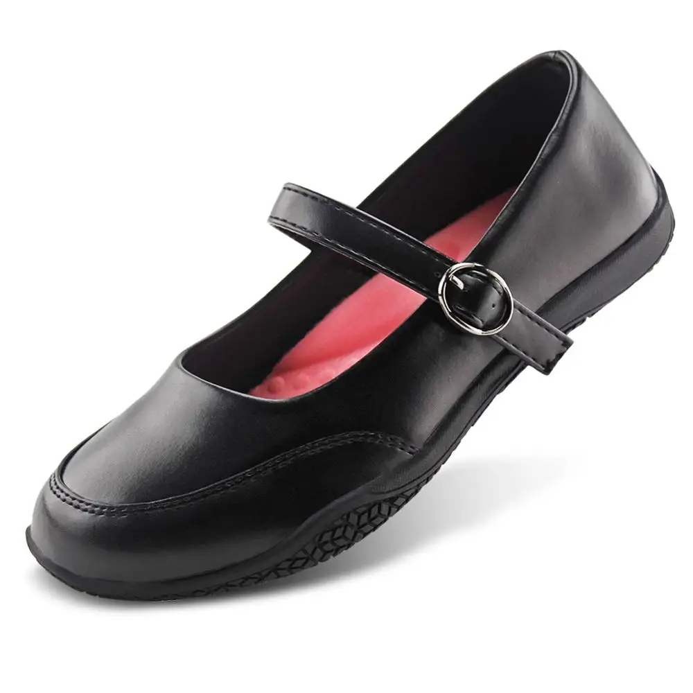JABASIC/обувь на плоской подошве Мэри Джейн для девочек милая обувь школьной