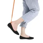 2 в 1 многофункциональный приспособление для чесания спины рожок для обуви тыквы в форме анти-скольжения ложки с длинной ручкой, рожок для обуви ручной Массажная обувь подъемник инструменты